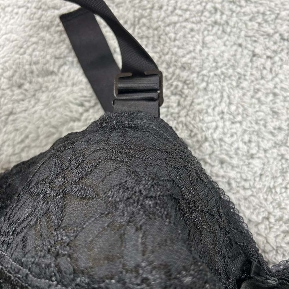 Norvell Bra 34HH Full Coverage 574 Soft Cup Cone Floral Lace NWOT NOS - Picture 5 of 9